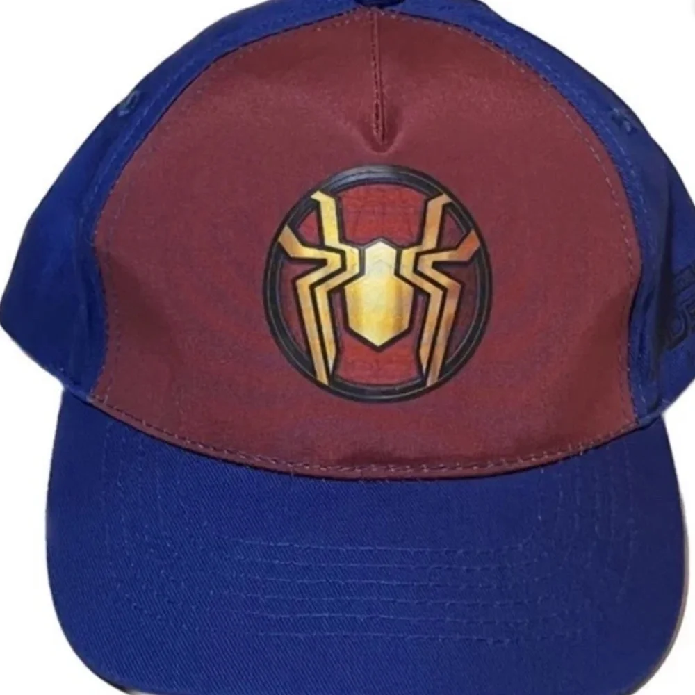 Marvel Spider-Man Hat Cap Snap Back Red Blue No Way Home Movie Youth Comics Hero